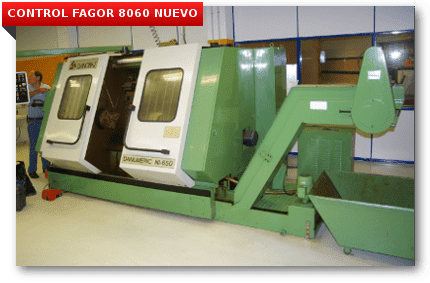 Torno Danobat de segunda mano con control fagor