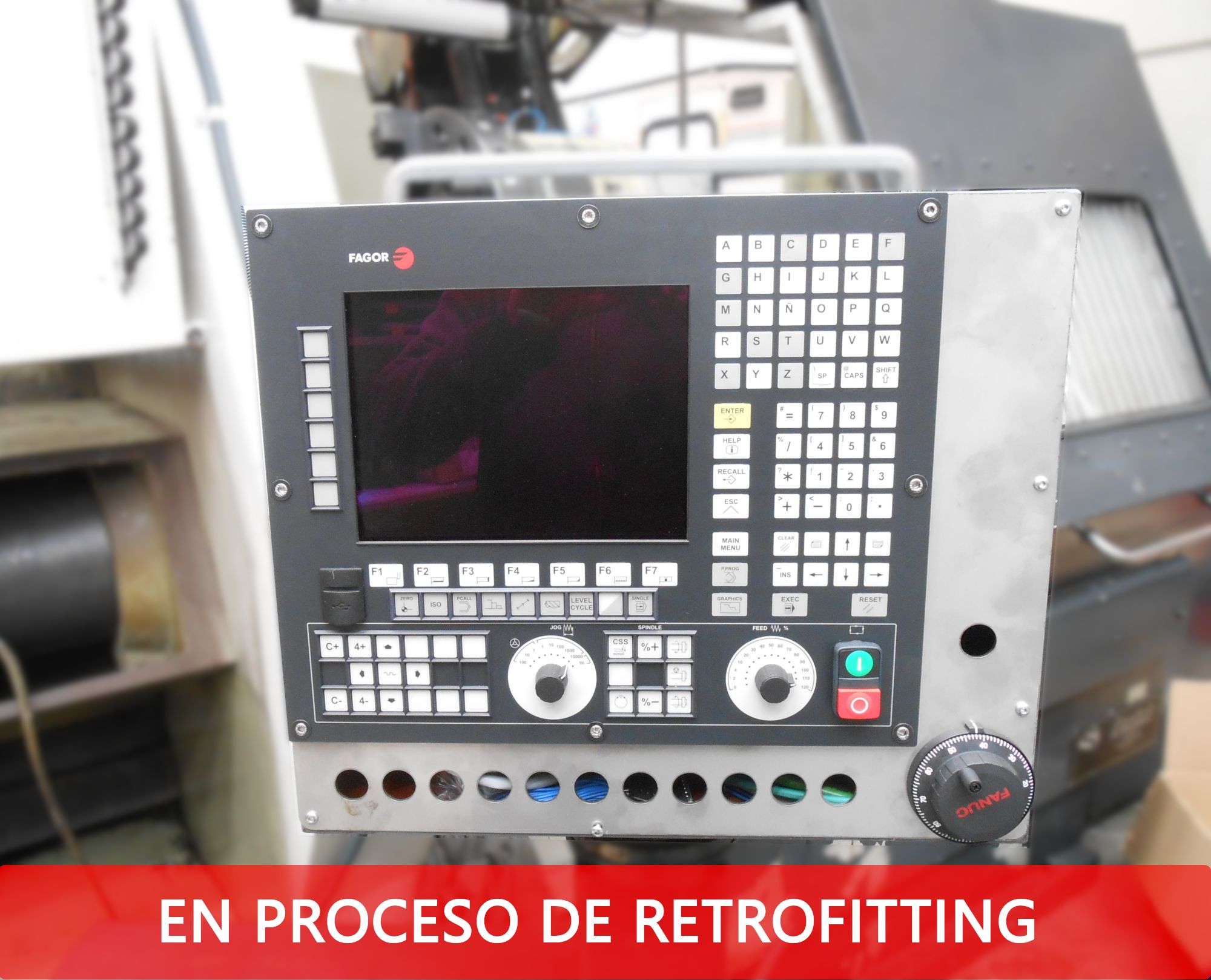Retrofit cnc fagor 8055 FT